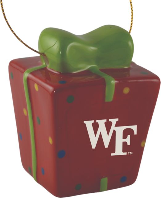 Wake Forest University Present Ornament