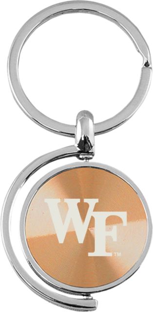 Wake Forest University Spinner Key Tag