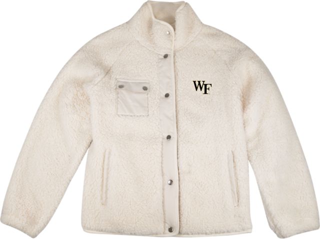 Wake Forest University Women's Sherpa Snap Jacket