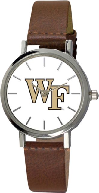 Wake Forest University 28 mm Ladies Leather Watch