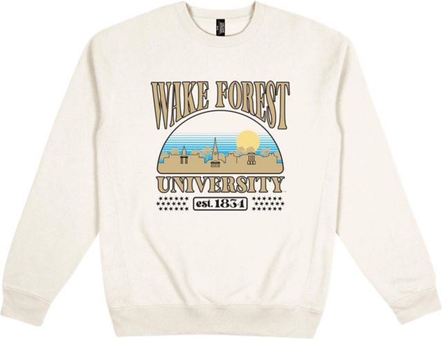 Wake Forest University Heavy Weight Crewneck Sweatshirt - ONLINE ONLY