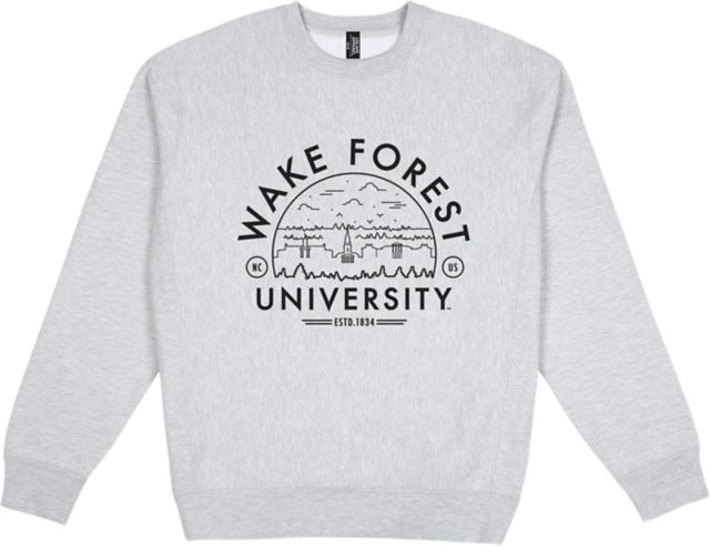 Wake Forest University Premium Heavyweight Pullover Fleece Crewneck -  ONLINE ONLY