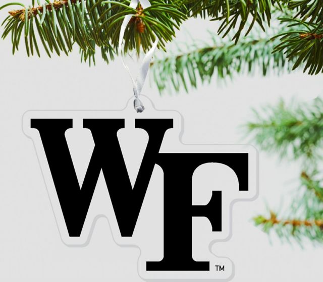 Wake Forest University 3" x 4" Plexiglass Ornament