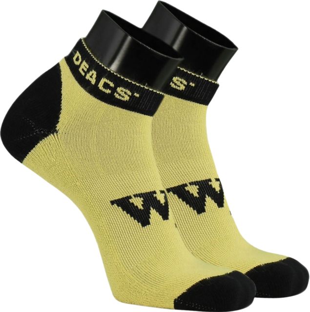 Wake Forest University Low Cut Socks