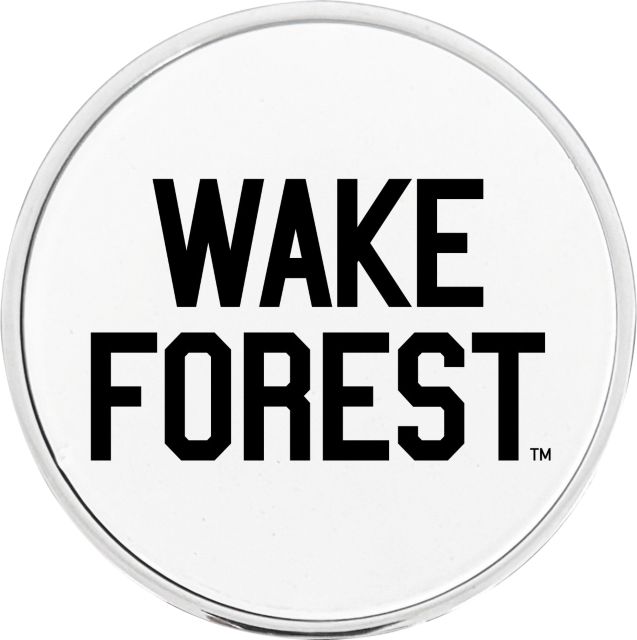 Wake Forest University Circle Adhesive Emblem
