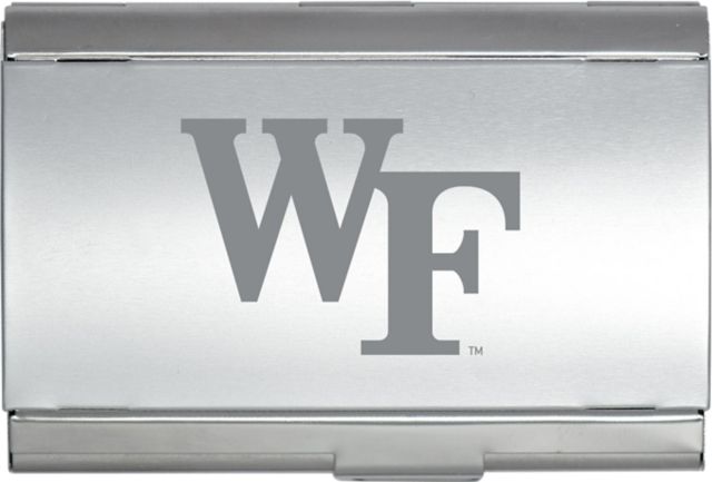 Wake Forest University Business Card Case
