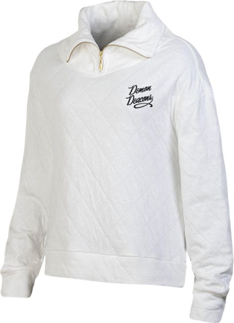 Wake Forest University Demon Deacons Women's Quilted 1/4 Zip