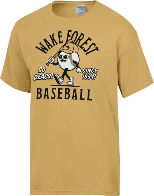 Wake Forest University Demon Deacons Baseball Short Sleeve T-Shirt