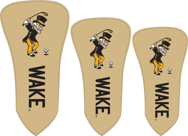 Wake Forest University Head Cover - 3 Pack