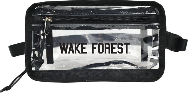 Wake Forest University Clear Backpack