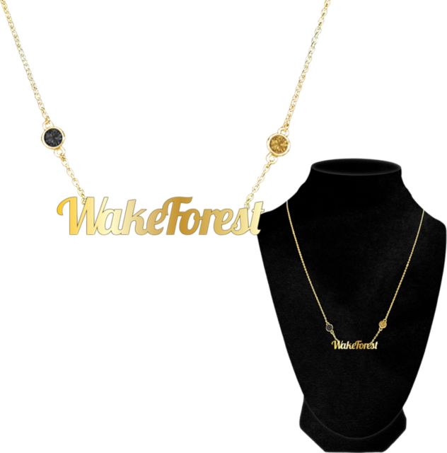 Wake Forest University Necklace