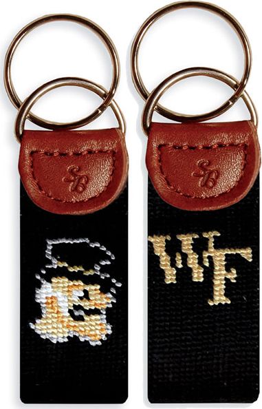 Wake Forest University 3 in. Needlepoint Keyfob