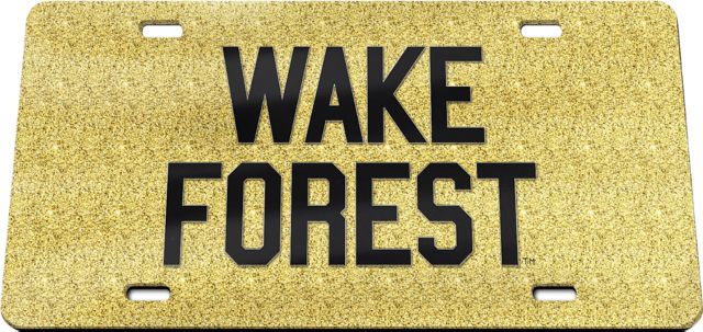 Wake Forest University License Plate Frame