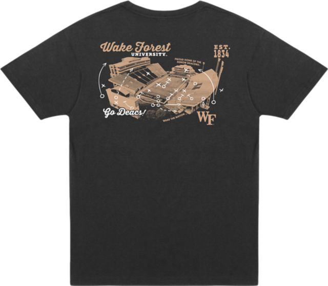 Wake Forest University Stadium Short Sleeve T-Shirt