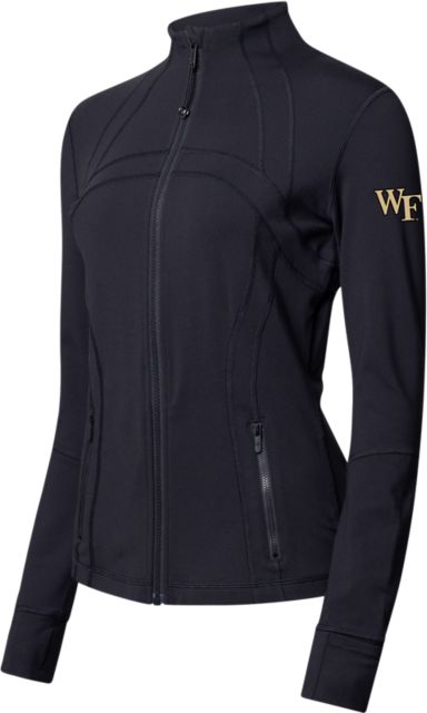 Wake Forest University Women's Scuba Oversized Full-Zip Sweatshirt