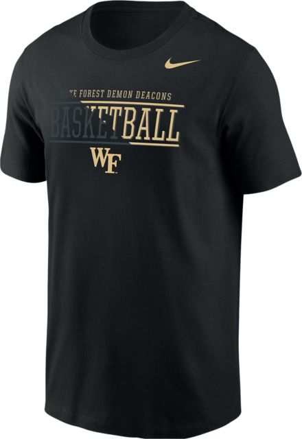 Wake Forest University Football 2025 Black Out Short Sleeve T-Shirt