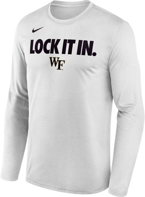 Wake Forest University Basketball Long Sleeve Bench T-Shirt