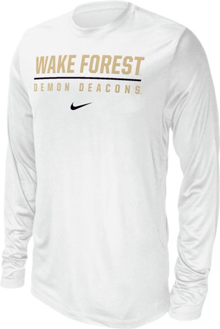 Wake Forest University Dri-Fit Legend Long Sleeve T-Shirt 3XL
