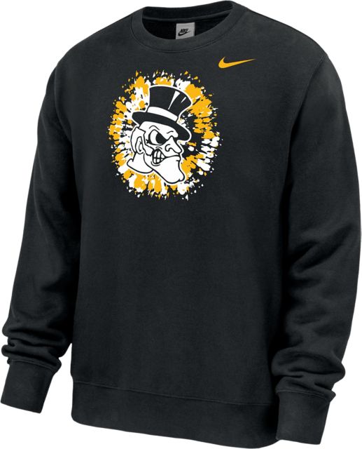 Wake Forest University Tie Dye Crewneck Sweatshirt