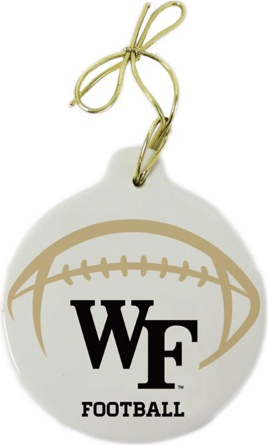 Wake Forest University Football Stone Ornament