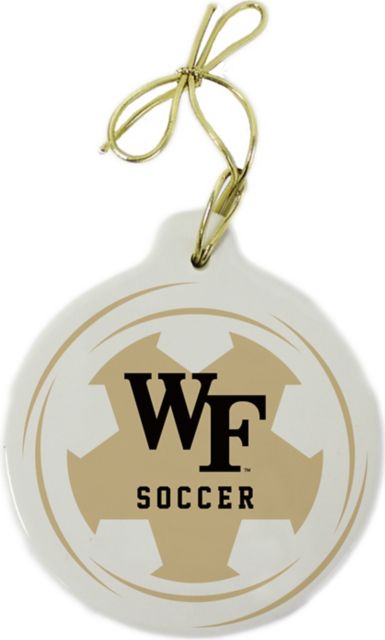 Wake Forest University Soccer Ornament