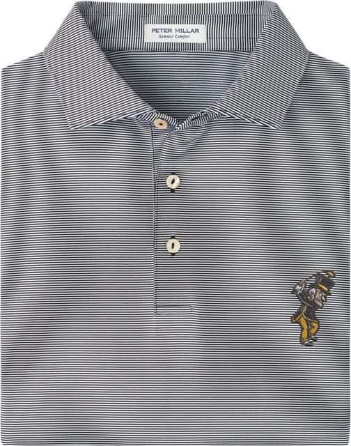 Wake Forest University Golf Striped Polo