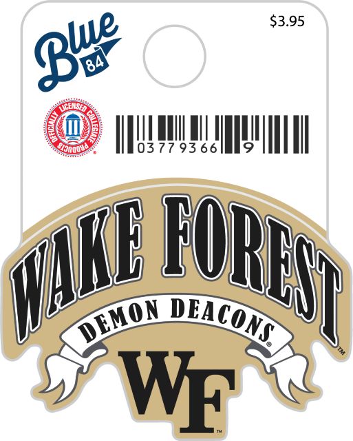 Wake Forest University Demon Deacons Mini Sticker