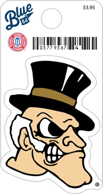 Wake Forest University Demon Deacons Mini Sticker