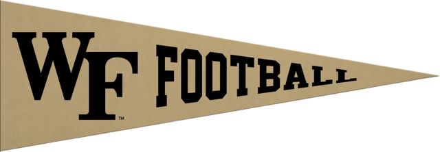 Wake Forest University 5x15 Football Pennant