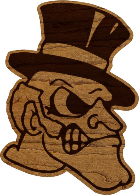 Wake Forest University Wood Magnet