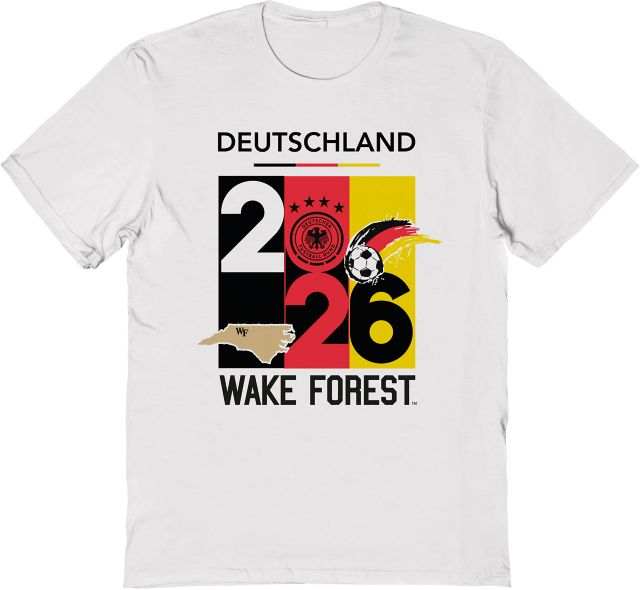 Wake Forest University X Deutschland 2026 Short Sleeve T-Shirt