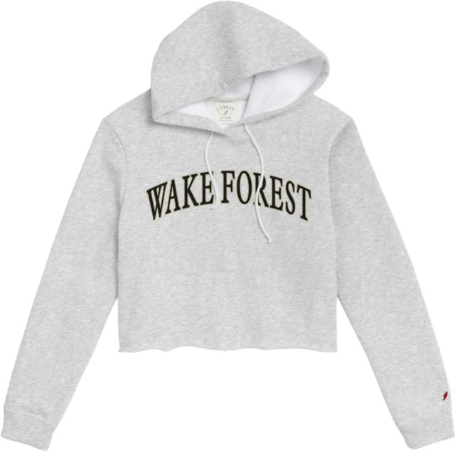 Wake Forest University Women's 1636 Cropped Hooded Sweatshirt - ONLINE ONLY