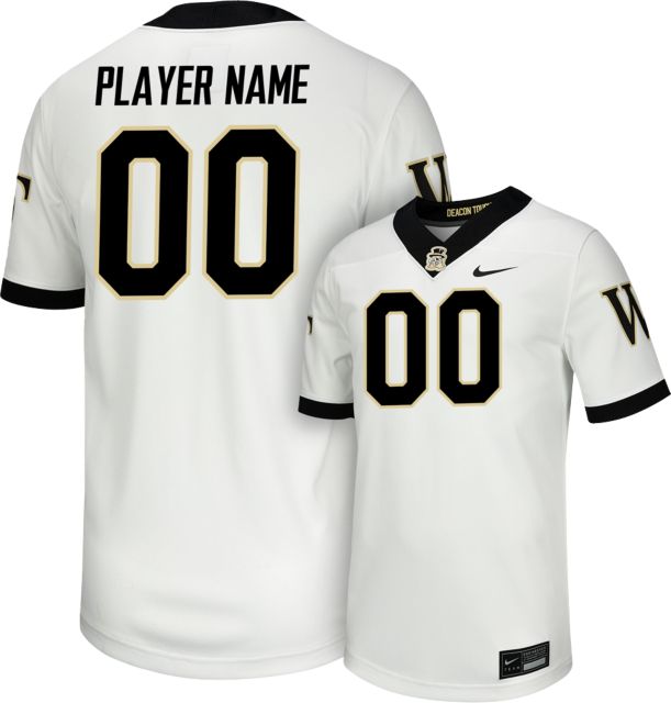 Wake Forest University Football Nike Player Name Replica Jersey