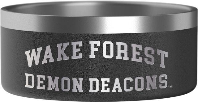 Wake Forest University 4 Cup Dog Bowl