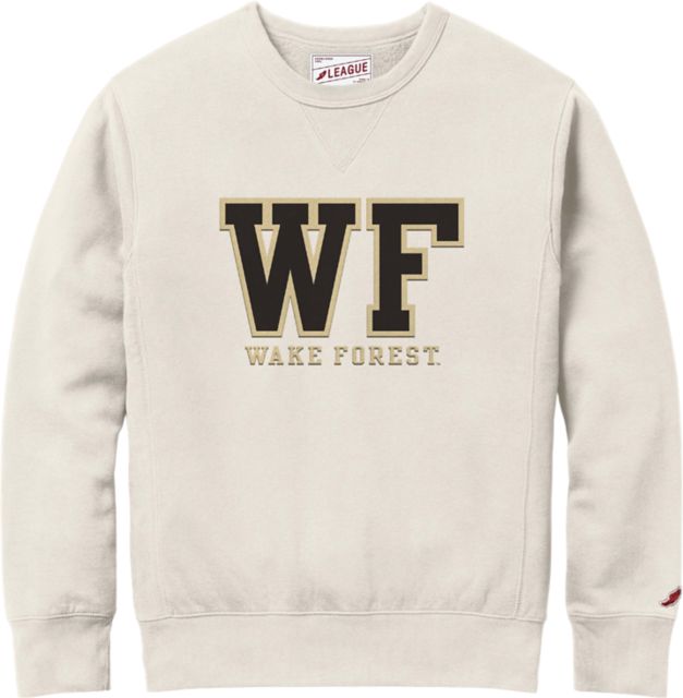 Vintage Wake Forest University Embroidered outlet Sweatshirt Medium Gray Thick USA