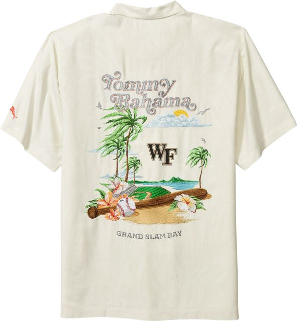 Wake Forest University Baseball Grand Slam Bay Silk Camp Shirt