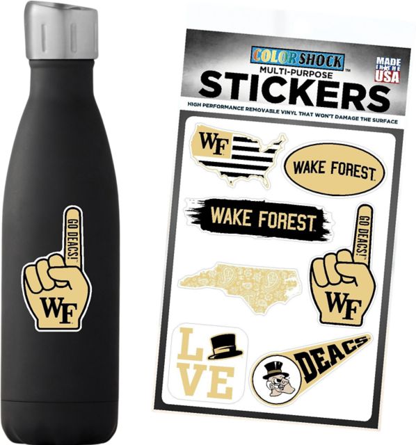 Wake Forest University 7.5'' x 7.5'' Sticker Sheet