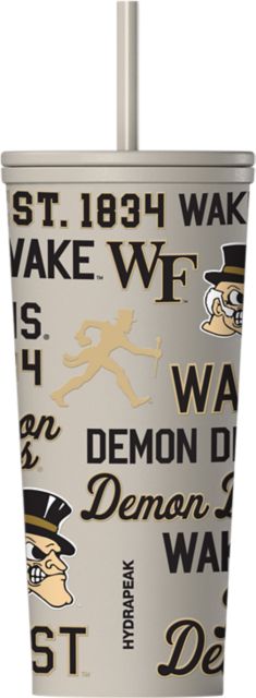 Wake Forest University 25 oz. Hydrapeak Bottle