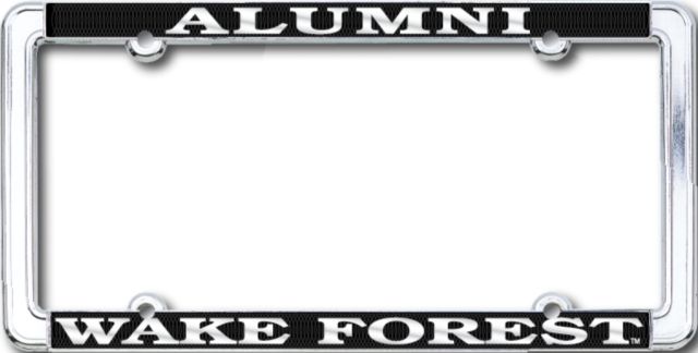 Wake Forest University Alumni License Plate Frame