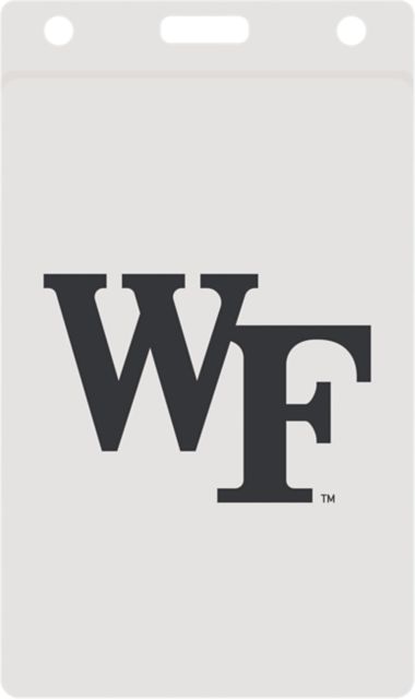 Wake Forest University Thumb Notch Card Guard