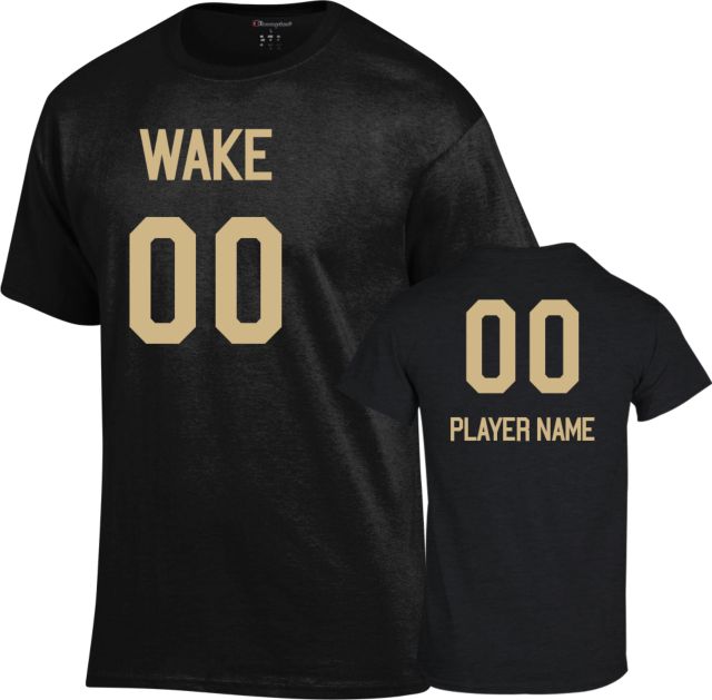 Wake Forest Women's Volleyball Player Name Short Sleeve T-Shirt - ONLINE ONLY