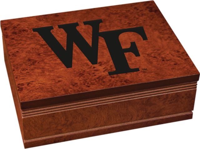 Wake Forest University Burlwood Finished Box