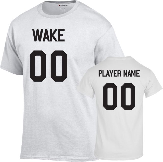 Wake Forest Women's Soccer Player Name Short Sleeve T-Shirt - ONLINE ONLY