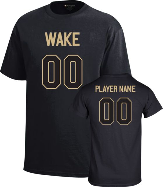 Wake Forest Field Hockey Player Name Youth Short Sleeve T-Shirt - ONLINE ONLY