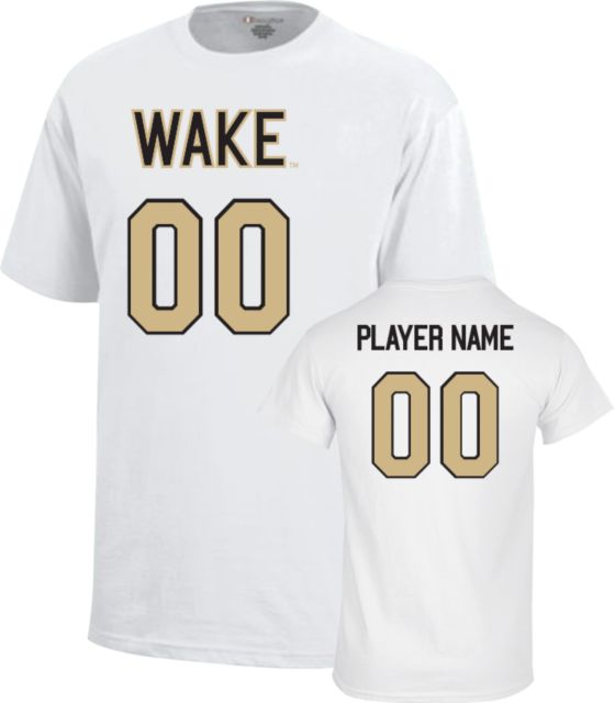 Wake Forest Women's Basketball Player Name Youth Short Sleeve T-Shirt