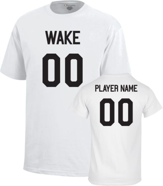 Wake Forest Women's Soccer Player Name Youth Short Sleeve T-Shirt - ONLINE ONLY
