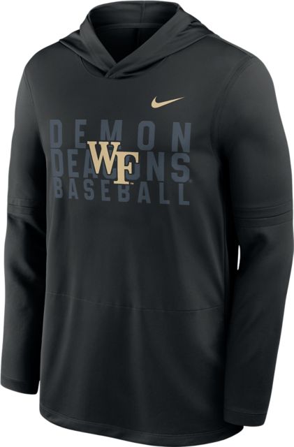 Wake Forest University Demon Deacons Baseball Lightweight Hooded Sweatshirt