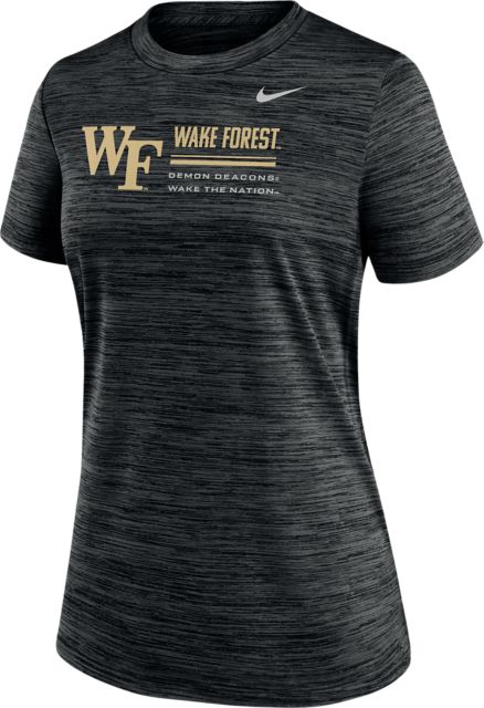 Wake Forest University Demon Deacons Women's Velocity Short Sleeve T-Shirt