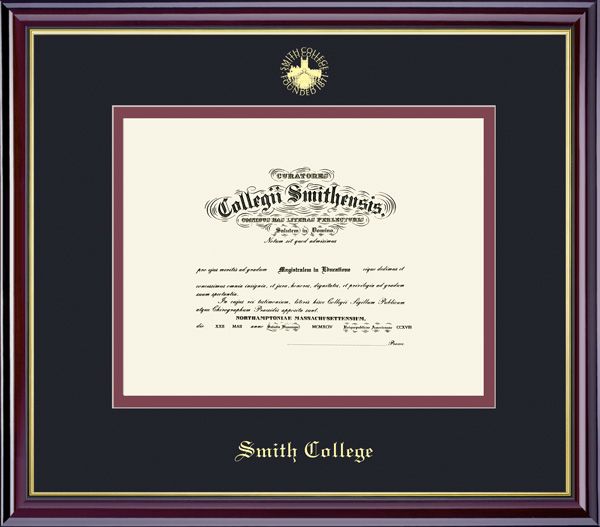 Smith College 6'' x 8'' Windsor Diploma Frame