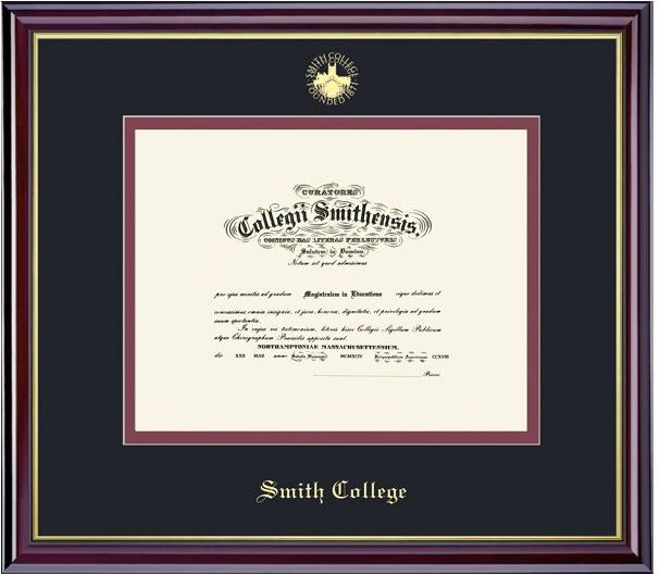 Smith College 6'' x 8'' Windsor Diploma Frame